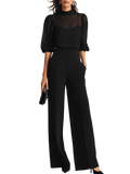 Valentina: conjunto de tres piezas en negro